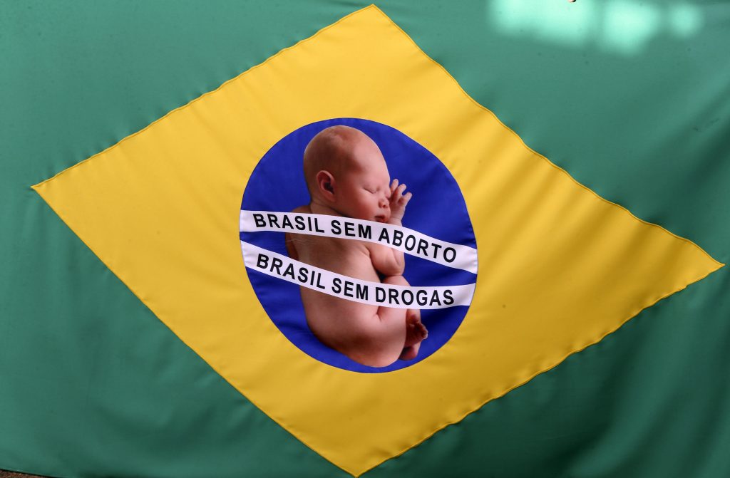 O Movimento Nacional da Cidadania pela Vida - Brasil Sem Aborto realiza, em Brasília, a 11ª marcha nacional em favor da vida. Foto: Valter Campanato / Agência Brasil